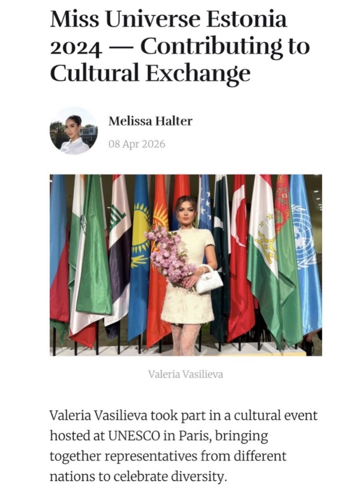 UNESCO Paris Cultural Event
